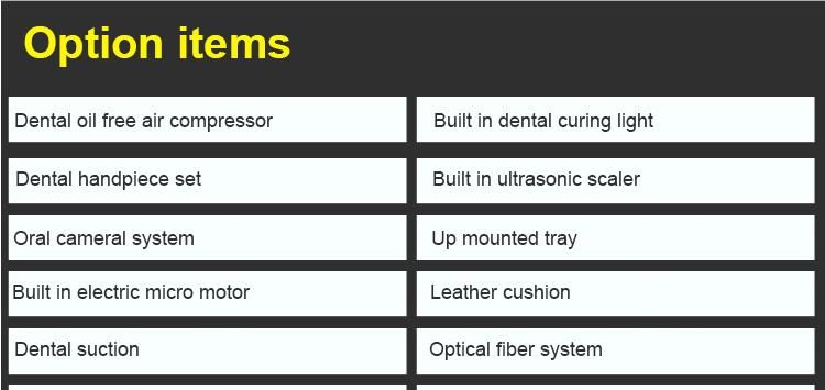 Fashion Dental Chair Unit Price