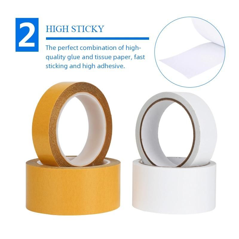 Double Sided Slovent Adhesive OPP Tape for Furniture