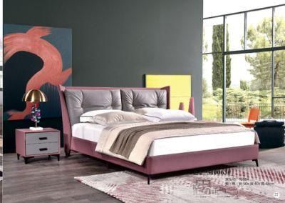 Latest Design High Quality Bedroom Furniture Double Bed