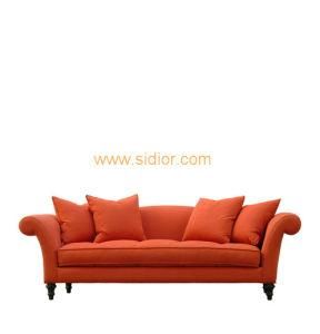 (CL-6625) Wooden Fabric Leather Sofa for Hotel Restaurant Lobby Furniture