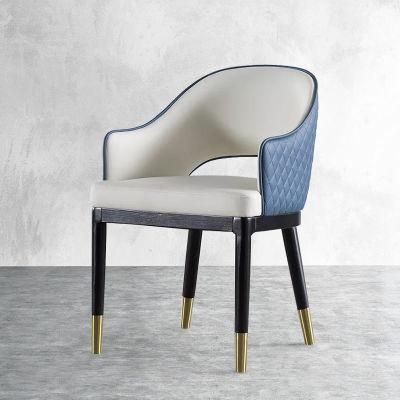 Dining Chair with PU for Restaurant