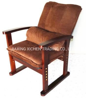 Brown Fabric Home Furniture Living Room Arm Chair