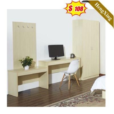 Hotel Modern Living Room Furniture Set Melamine Wooden TV Cabinet with Wardrobe