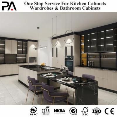 PA Latest Accessories Complete Set Pantry Kitchen Fruniture Unite Designs Modern Kitchen Cabinets