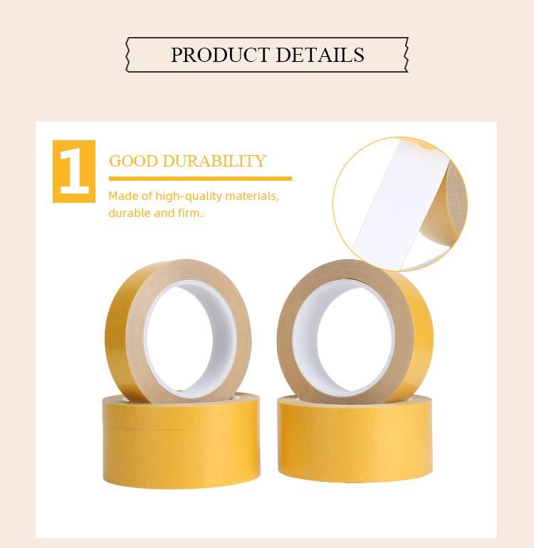 325mic PVC Double Sided Coated Tape