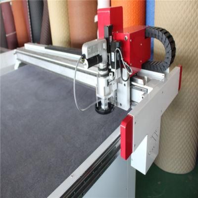 Artificial Leather Shoe Sole Single Layer Leather Cutting Machine