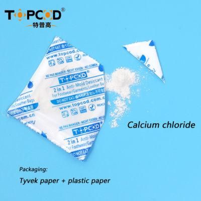 High Absorption Rate Calcium Chloride Desiccant Auto Lamp Used