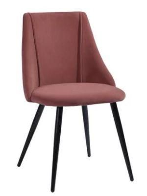 Home Coffee Bar Lexisure Furniture PU Leather Design Metal Chair Restaurant Dining Chair