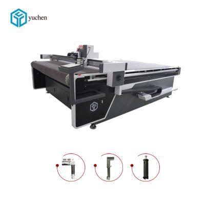 Flexible Material PU Leather /Fabric Sofa Cutting Machine for Price Sale