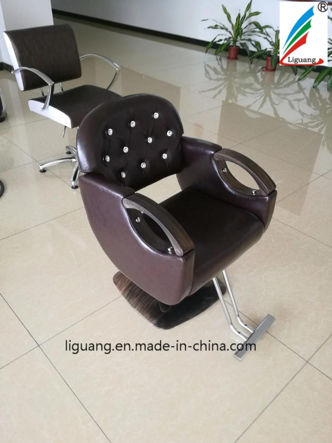 Elegant Diamond Stitching Salon Barber Chair Heavy Duty Chair