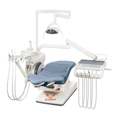 Dental Chair Unit Portabl with Micro Fiber Leather Cushion