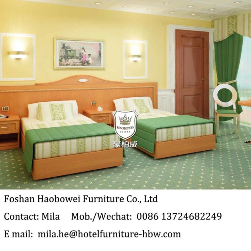 Twin Room&Queen Room Saudi Arabia Classical Hotel Bedroom Furniture in Antique Design