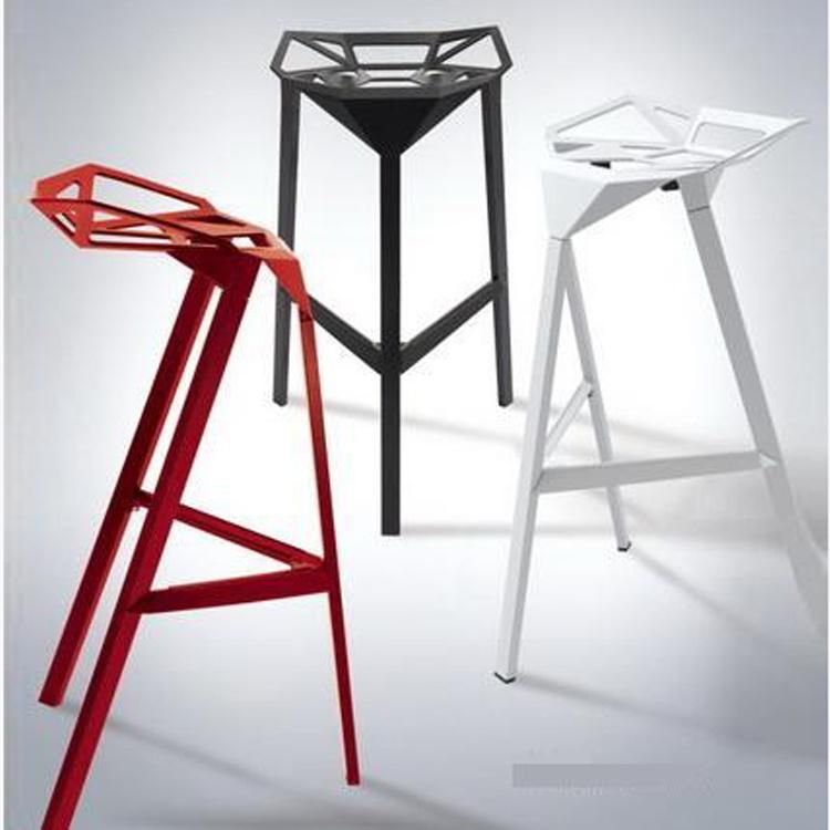 (SP-BS320) Unique Design Red Stool Multipurpose Portable Bar Chair