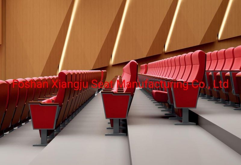 Commercial Auditorium Chair Writing Tablet Folding Theater Seats