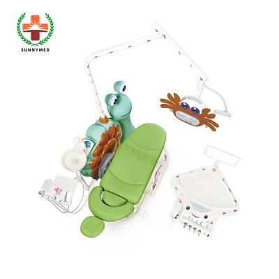 Sy-M001d Medical Cartoon Cute Kids Dental Chair Adjustable Children Dental Chair Unit with CE/FDA