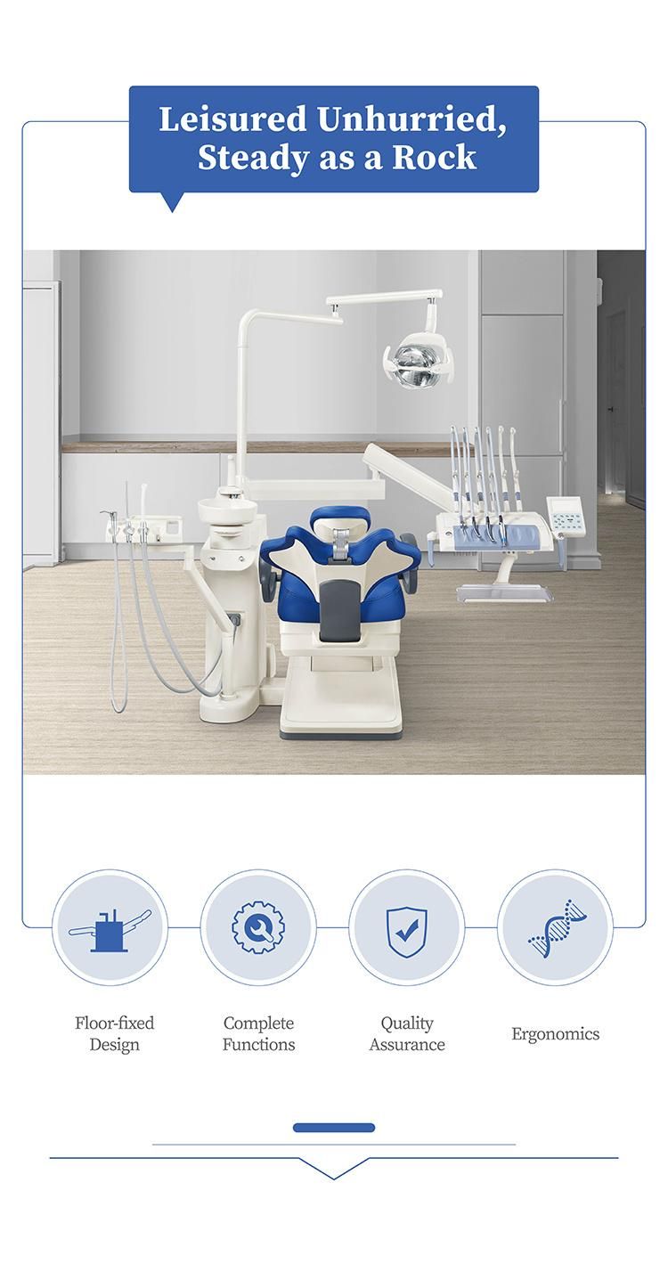 Ce, ISO Approval Real Leather Dental Chair Price /Dental Chair