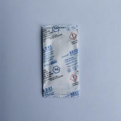 5g Double Pouches Super Dry Desiccant Calcium Chloride Desiccant for Garment Dry Bag