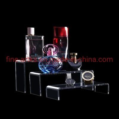 Retail Shops Customized 3 Tiers Clear Acrylic Eye Glasses Craft Display Stand