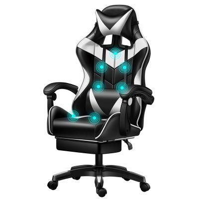 CE Approval Cheap Office Furniture Modern Chair Game Ergonomic Game Chair Massage Game Racing Footrest Chair