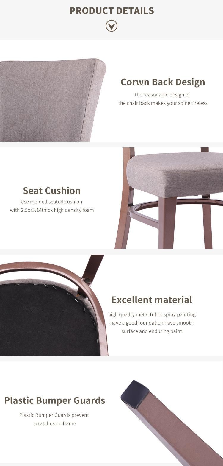Modern High Quality Modern Luxury Restaurant Leather Dining Chair