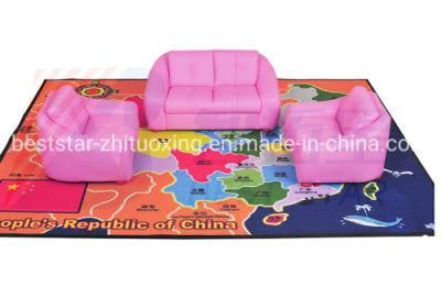 Kids Furniture, Preschool Day Care Sofa, Kindergarten Sofa Furniture, Children Nursery Furniture, Sofa Set, Kids Pink Sofa, Baby Furniture