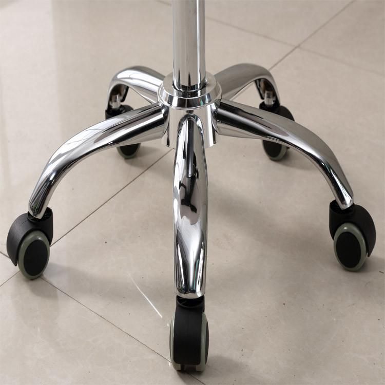 Dental Medical Assistant′ S Stools Adjustable Mobile Chair Aluminium Dentist Chair for Doctor