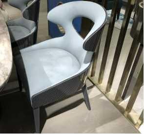 Modern Dining Room Furniture Leather Chair