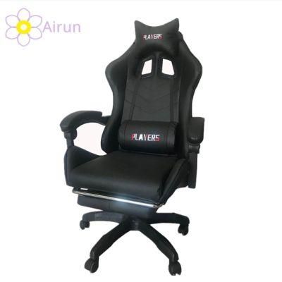 Free Sample PC Office Racing Computer Reclining Leather Silla Gamer Dropshipping LED Gaming Chair with Footrest