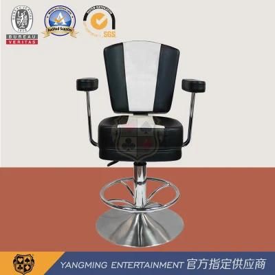 Roulette Slot Machine Customized Stainless Steel Metal Disc Lifting Bar Chair Player Chair Ym-Dk05