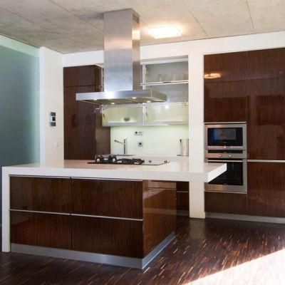Factory Outlet Affordable Price Wood Veneer Ghana Kitchen Cabinet