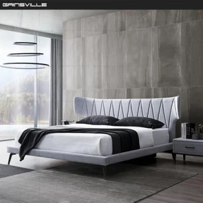 Gc1801 Home Furniture Bedroom Double King Size Bedsets Wall Bed with Fabric
