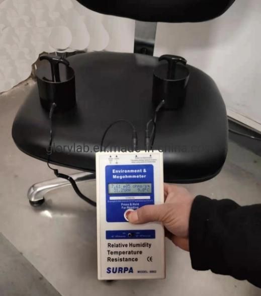 Typical Anti-Static Leather Lab Stool in Lab/Cleanroom (JH-ST038)