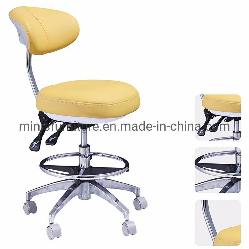 (M-OC213) Pub/Hospital Dental/Lab/Office Adjustable Height Stool Rotary Chair