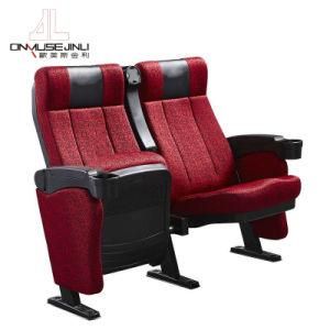 Moulded PU Foam Cinema Seating Chairs with Cupholders