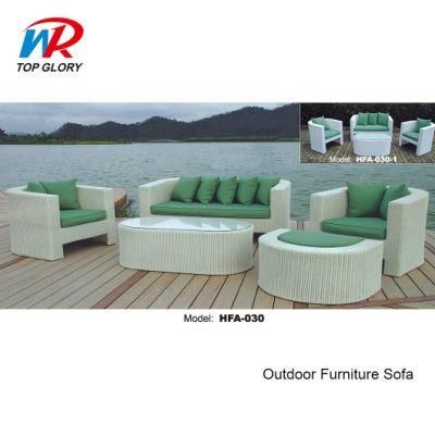China Factory Outdoor Garden Rattan Dining Chair Sofa Set on Sale