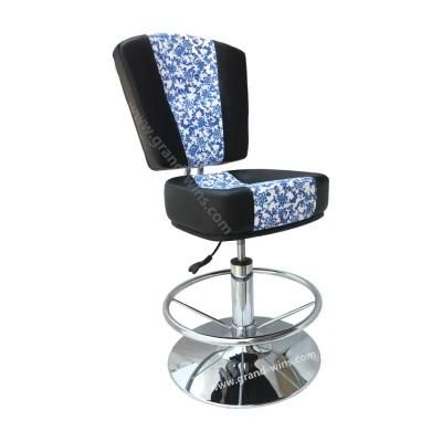 High Quality Swivel Leather Bar Chair for Casino