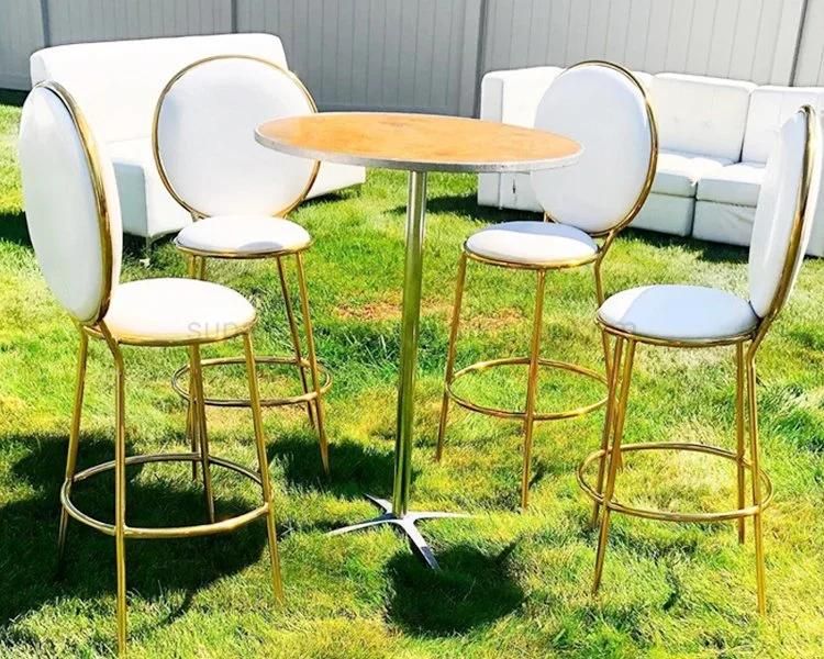 Top Selling Stainless Steel Bar Stools for Outdoor Furniture