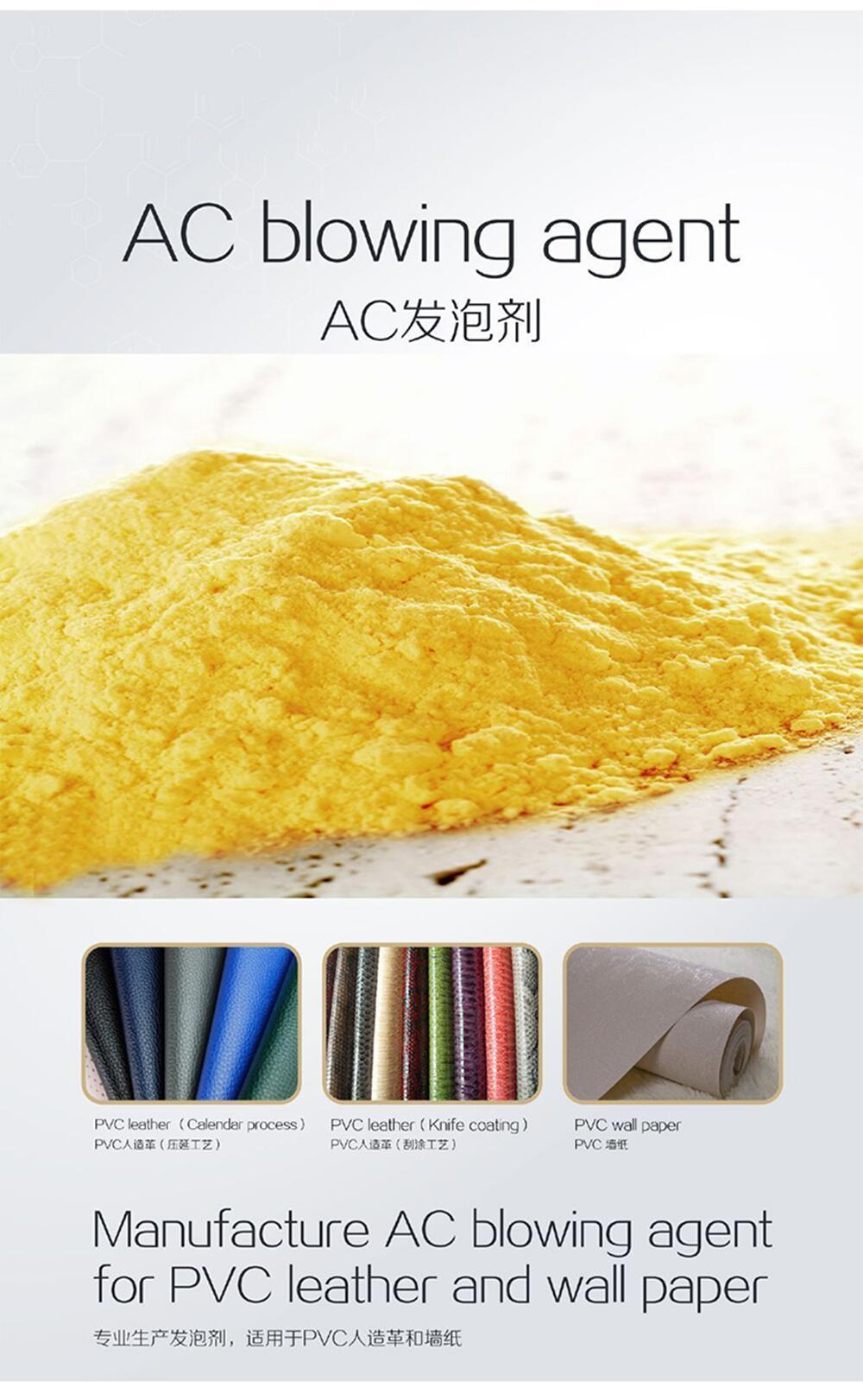 Chemical Auxiliary Agent PU Foam Mattress Materials AC Adca Azodicarbonamide Blowing Agent