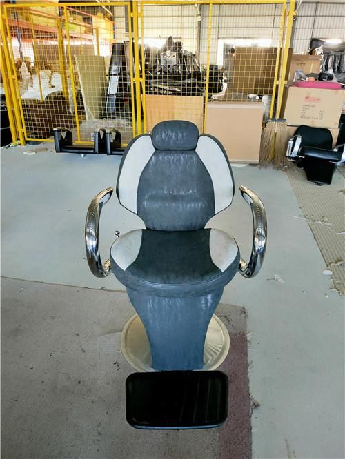 Hl-1040 Salon Barber Chair Hl-1040 for Man or Woman with Stainless Steel Armrest and Aluminum Pedal