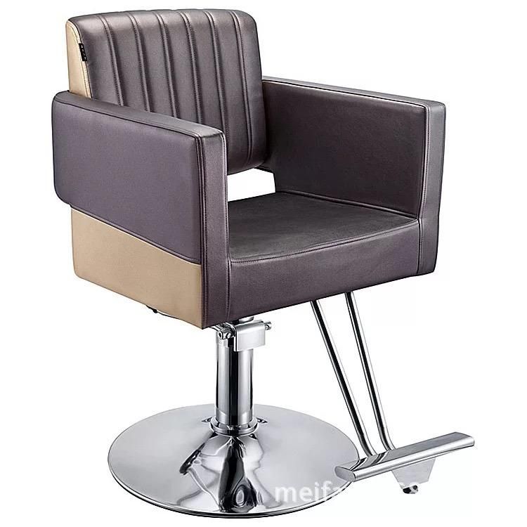 Hl- 1083 Make up Chair for Man or Woman with Stainless Steel Armrest and Aluminum Pedal