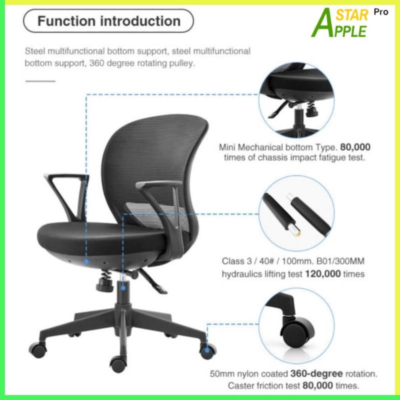 Folding Modern Middle Back Office Full as-B2131wh Executive Chairs Furniture