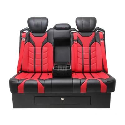 Jyjx073 Custom Luxury Leather Camper Van Rear Seat Bed