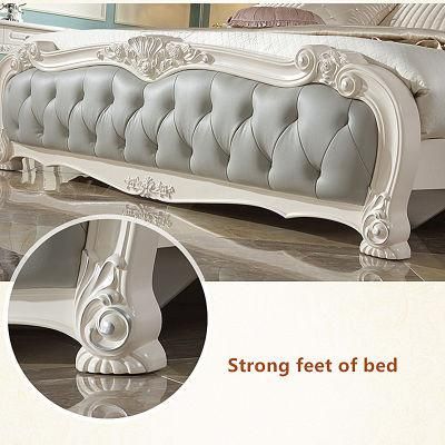 Carved Wedding #Bed 1.8m Board Furniture 0181-5