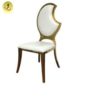 Factory Selling Luxury Flower Shape Wedding Chair with Stainless Steel