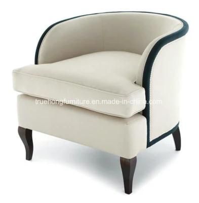 New Design Modern Hotel Lobby Furniture for Sale Hotel Wooden Single Sofa