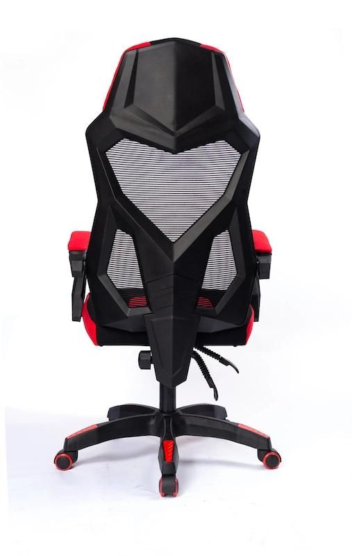 PU Leather Fabric Office Chair Armrest and Headrest Racing Style High-Back Cheap Gamer Chair Gaming