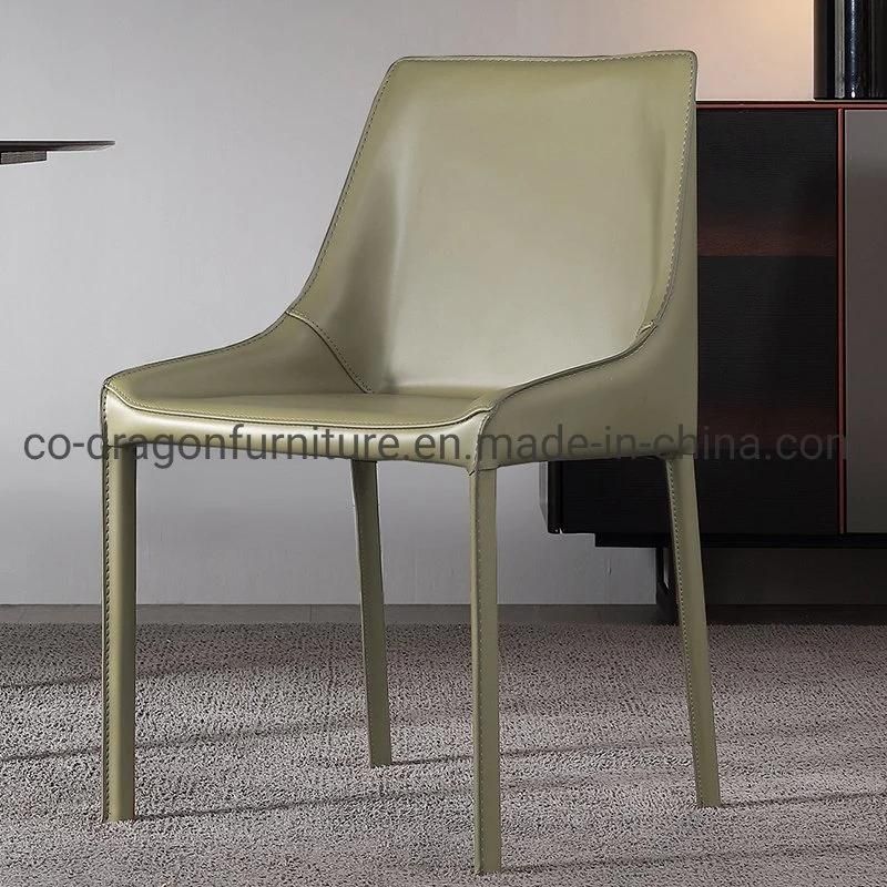 Hot Sale Modern Home Furniture Quality Dining Chair with Leather