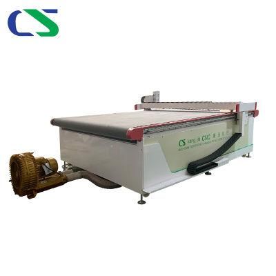 Manufacturer Hot Sale CNC Router Auto Feeding Oscillating Knife Filler Cotton Toilet Seat Cover Cutting Machine