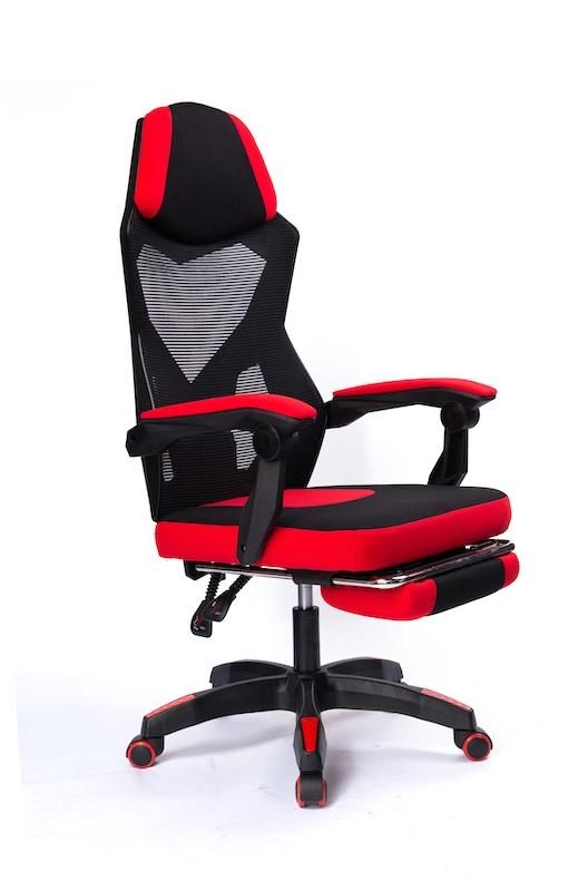 PU Leather Fabric Office Chair Armrest and Headrest Racing Style High-Back Cheap Gamer Chair Gaming