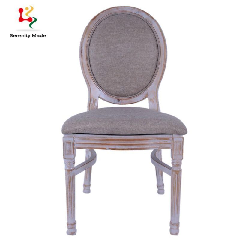 Hospitality Event Furniture Armless Wooden Banquet PU Leather Chairs for Event Wedding Dining Party